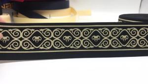 Wholesale Custom private label band underwear elastic custom logo nylon jacquard ribbon for clothing from china suppliers