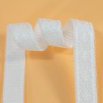 10mm Black White Anti Slip Plush Picot Edge Lingerie Elastic Stretch Band Nylon