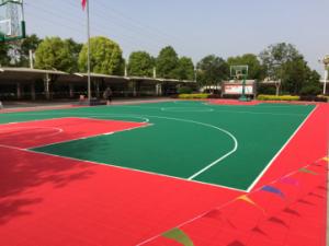 Wholesale Outdoor Basketball Court Flooring Youth Sports Equipment Epoxy Coated from china suppliers