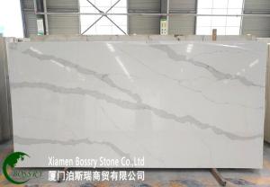 Wholesale Customized Design Calacatta Quartz Countertop from china suppliers