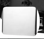 Polished Stainless Steel Blank Trailer Metal Tube Trailer Hitch Cover Fits 2