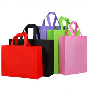 Wholesale Factory Supply Good Quality Wholesale PP Spunbond Nonwoven Fabric Bag Reusable Bags for Shopping from china suppliers