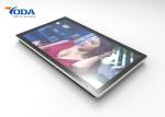 Indoor Wall Mounted Touch Screen Advertising Displays 4 - 6MM Cover Glass