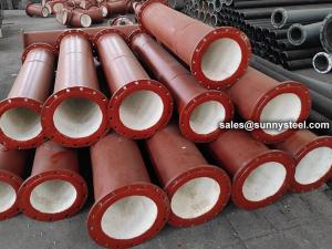 Wholesale Abrasion Resistant Ceramic Lined Pipe from china suppliers