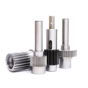 Wholesale Lathe Long Shaft Linear Crank Shaft Cnc Machining Parts Aluminum Steel from china suppliers