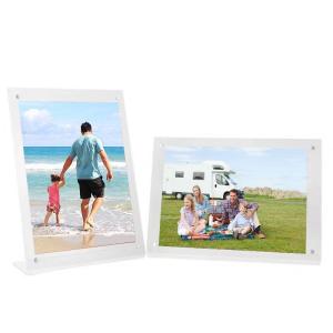 Wholesale Clear Magnetic Tabletop Photo Frames Lightweight Drop Resistant from china suppliers