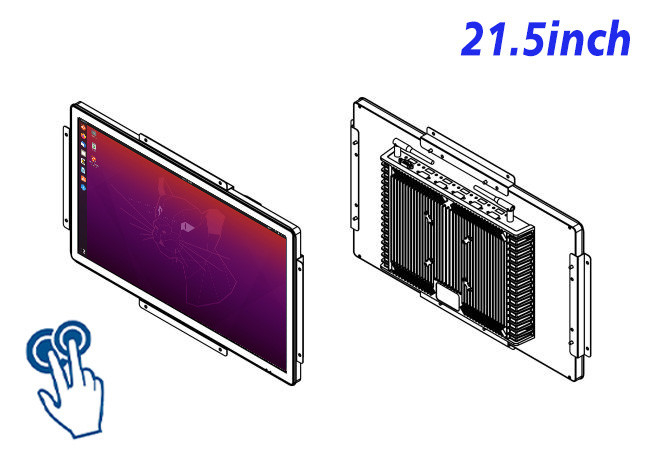 21.5-Inch Linux Touch Screen for Smart Retail Displays and Healthcare Applications
