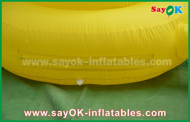 Customized Shape Giant Promotional Inflatable Bicycle Model with CE Blower