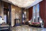 Hairline Gold Metal Screens For Hotels/Villa/Lobby/Shopping Mall