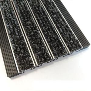 Wholesale Hotel Lobby Aluminum Entrance Mats Wear Resistance 18 Mm Depth from china suppliers