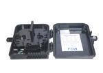 24 Core Outdoor Fiber Optic Distribution Box ABS PC Wall Hanging Pole Installati