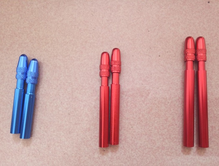 Alloy 40/50/60/70/80mm Valve Extender Used for Carbon Bike Wheel French with Caps Core Adapter Road/Fixed Cycling Tyre