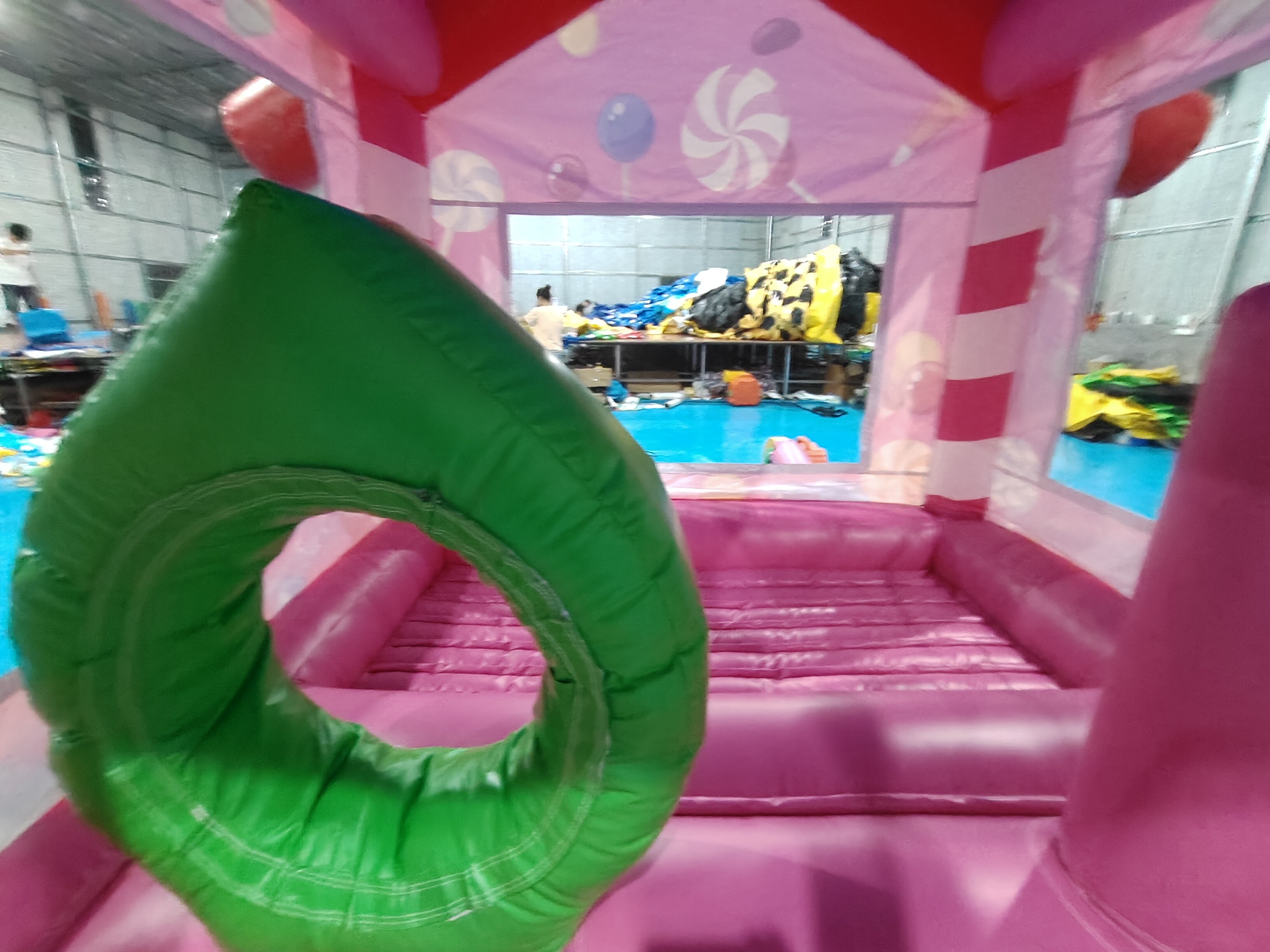 Commercial Grade Inflatable Bounce House Candy House Inflatable Jumping Castle