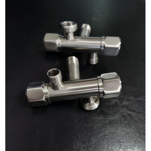 OEM Water 2 Way Angle Valve Wall Mounted Modern Bathroom SS