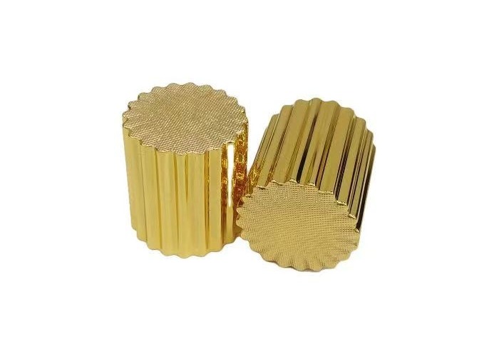 Irregular Twist-off Zamak Perfume Bottle Caps Zinc Alloy Perfume Cap