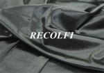 Metallic Grey Silk Glossy Spandex Workout Leggings Functional Cooling Sustainabl