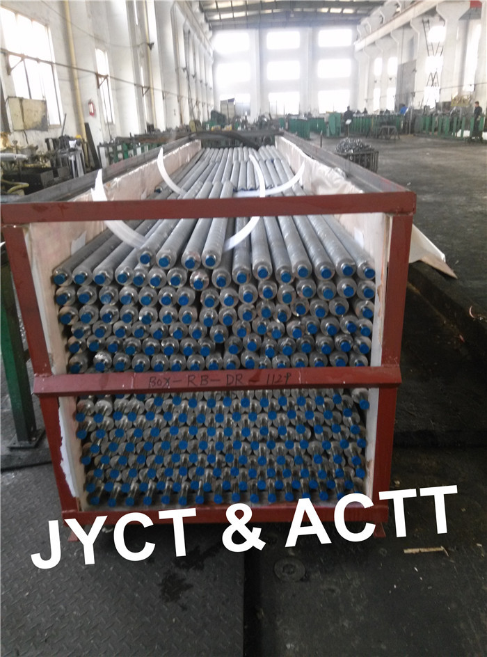 Aluminium Extruded Finned Tubes For Consender , Radiator Finned Tubes