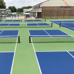 8 Years Service Life Pickleball Court Mat Anti UV For Multi Purpose Courts