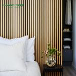 Environmental Friendly Acoustic Slat Wall Panels 2800*600 For Office Building