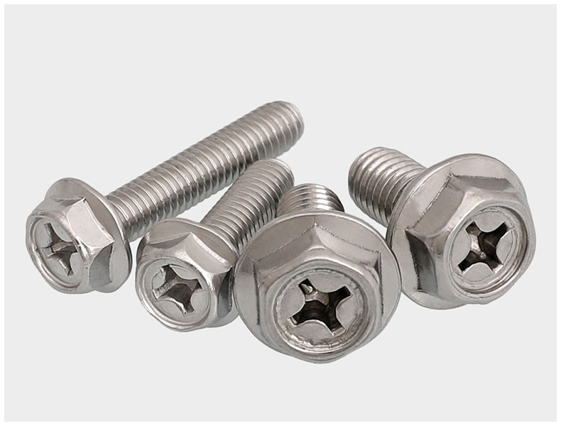Stainless steel SS304 SS316 A2-70 A4-80 Flanged button head screw Astm B7 Flange Bolt