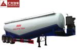 11500x2500x4000 Mm Dry Bulk Trailer , Lime Powder Pneumatic Sand Trailer High