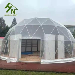 Wholesale Double Leaves Glass Door Big Geo Dome Tent For Event Igloo Dome Tent from china suppliers