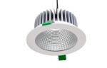 IP20 100 - 240VAC 1010 Lumen 15W Bridgelux COB LED Down Light With 50° Energy