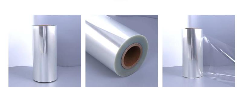 High Shrinkage 55%-75% PETG Shrink Film For Label Printing Smooth Matte Polyester Film