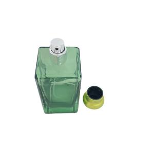Wholesale 100ml Creative Perfume Bottle with zamac cap Glass Bottle, Bayonet, Spray, Empty Bottle, Cosmetics Packaging from china suppliers