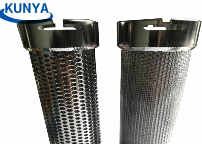 300um Gas Filtration Sintered Filter Elements Stainless Steel Wire Mesh Cylinder