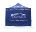 Flexible 3x3 Pop Up Marquee Outdoor Gazebo Canopy Well Ventilated Easy