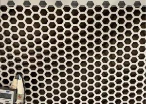 Wholesale Hexagonal Galvanizing Perforated Stainless Steel Mesh Decoration Construction Material from china suppliers