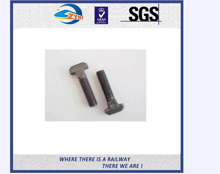 Q235 35# Fastener Railway Bolt Standard Bolts And T-Shaped Fasteners