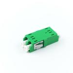 Standard Flange 2-Port Earless LC APC Fiber Optic Adapter for Optical Fiber