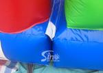 Commercial outdoor kids big inflatable combo house with slide for family n park