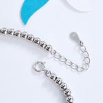 CZ 2 Gram19x0.35cm Fish Tail Bracelet Unisex Gift Silver Slider Bracelet