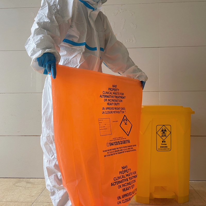 Environmentally Friendly Recycled Plastic Refuse Bag Star Seal For Sustainable Waste Management
