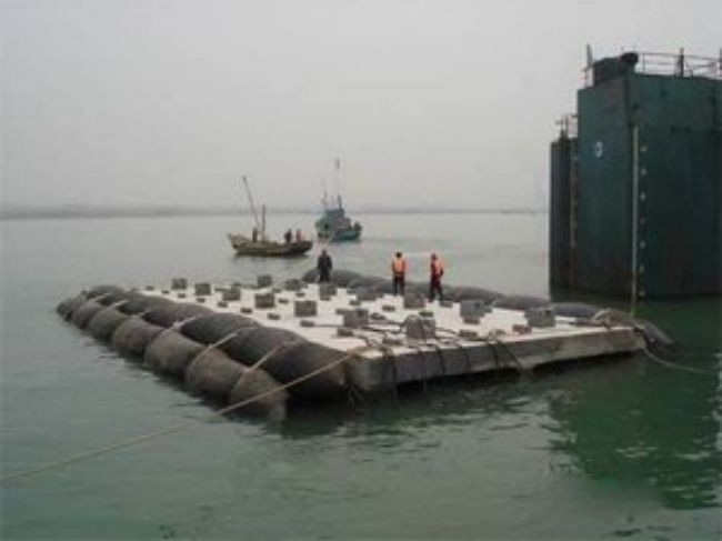 Wrech Refloating Boat Salvage Airbags Black Marine Rubber Airbag