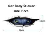 3D Effect Waterproof Car Stickers PVC Vinyl Printing Custom Bumper Stickers