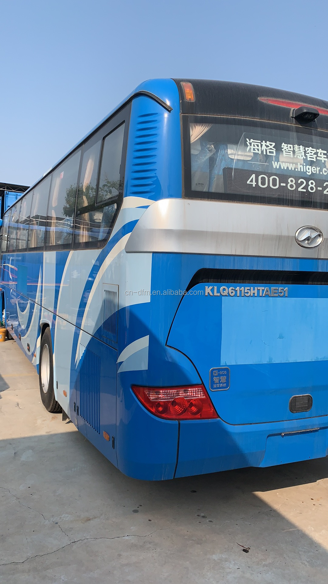 Kinglong Used Coach Bus Manual Transmission LHD Drive Excellent Performance