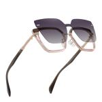 Butterfly Frame Clip On Magnetic Glasses Blue Light Blocking Sunglasses