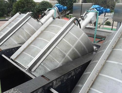 2600mm Rotary Drum Screen Wastewater , 10m Rotary Drum Fine Screen