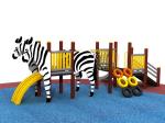 Preschool Kids Outdoor Playground Equipment , Children Play Equipment