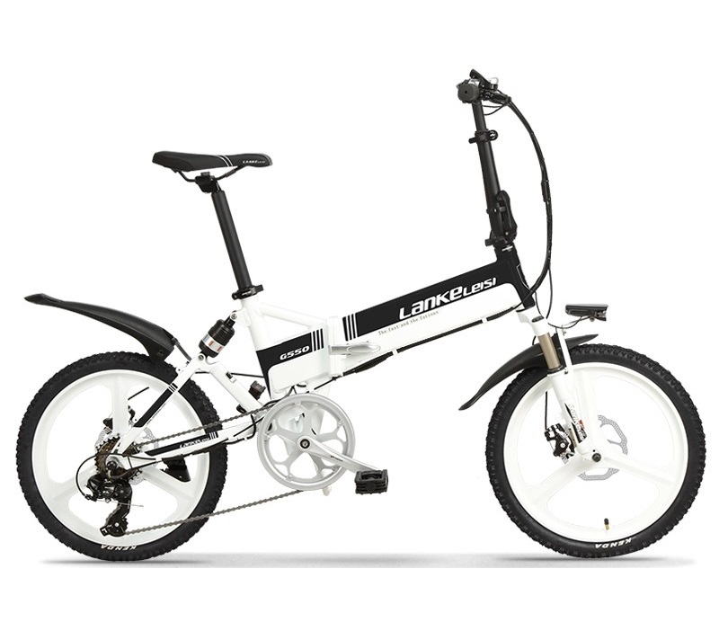 400w Portable Electric Bike , 20 Inch PAS Folding E Bike Lithium Battery