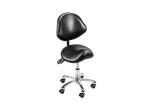 Hydraulic Adjustable Mobile Hygiene Saddle Chair Stool For Hospital