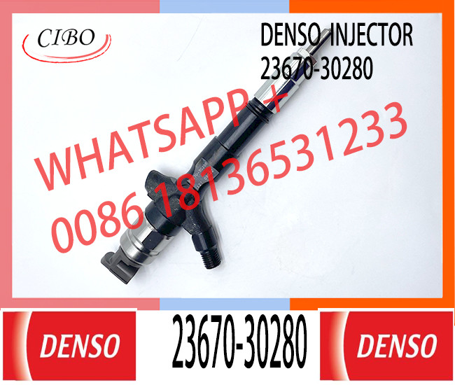 Diesel Fuel Common Rail Injector 23670-39310 23670-30280 095000-7781 Injector Assy 2KD-FTV For Toyota Hilux 2.5d