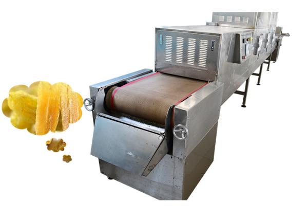 CE Microwave Industrial Steriliser Machine , Fruit And Vegetable Sterilizing
