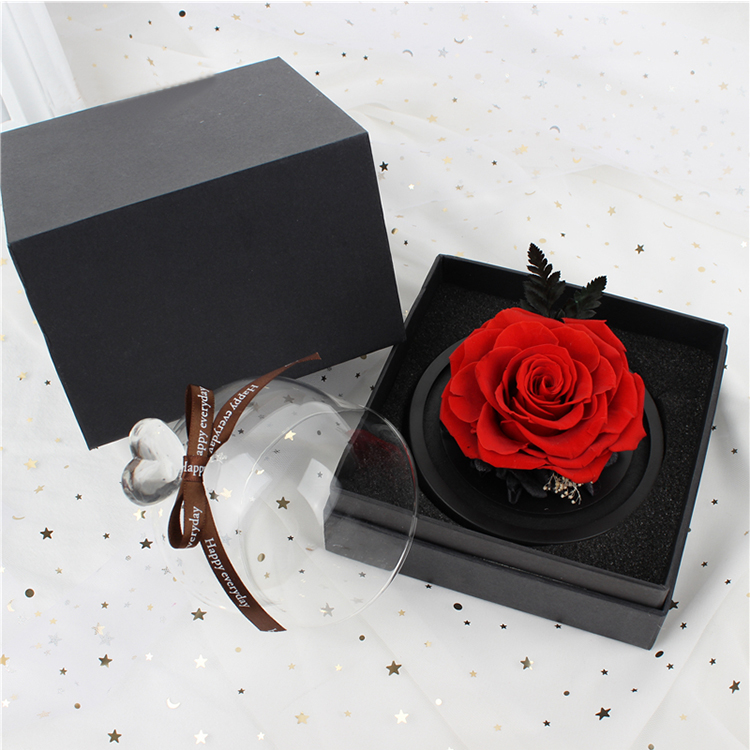 Wedding Home Decorative Preserved Rose Gift Box With Long Saving Time