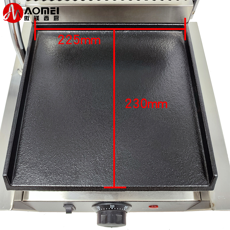 Electric Griddle Panini Grill Sandwich Maker Contact Grill Machine 1800W Easy to Clean
