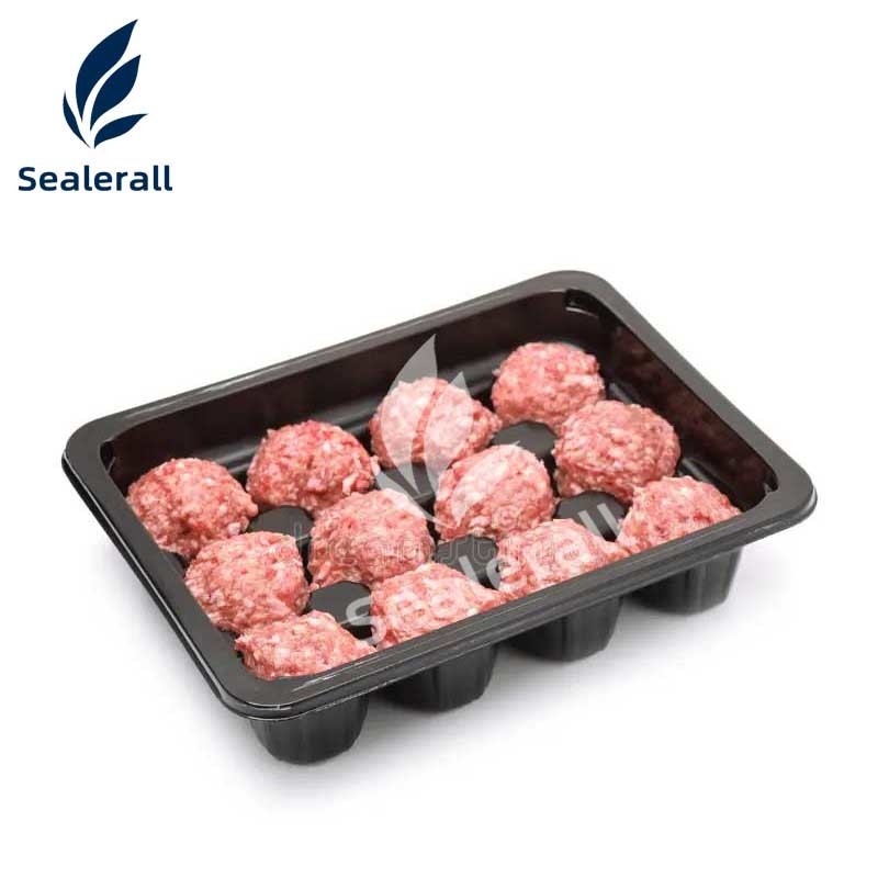 Beef Ball Modified Atmosphere Packaging Machine ISO9001 Filled With Fresh Keeping Gas